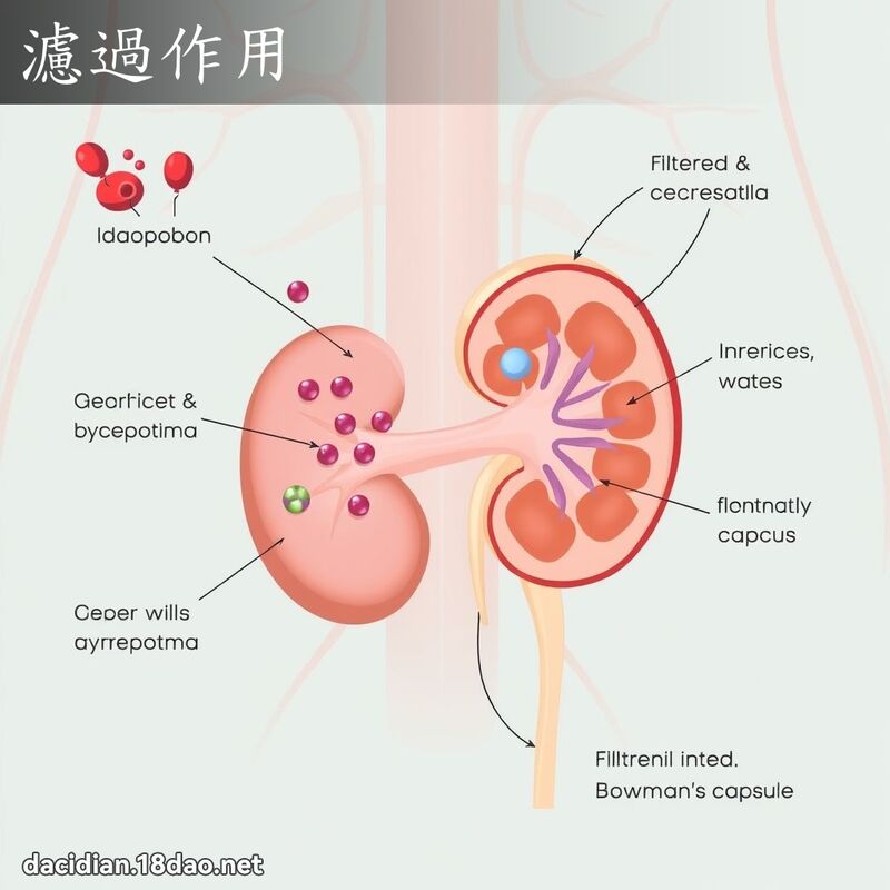 濾過作用 - 國語大辭典配圖