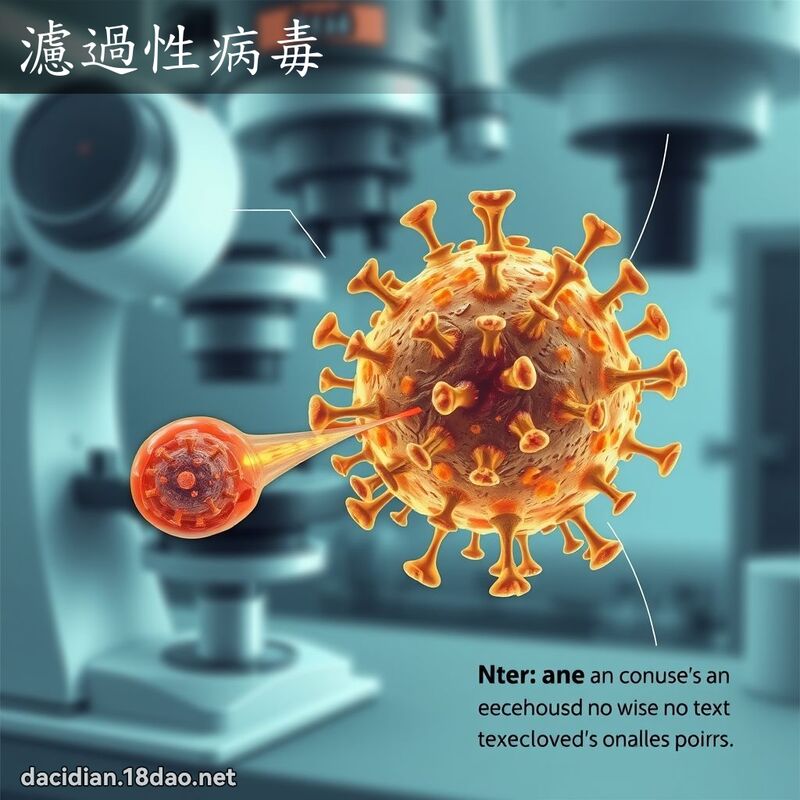 濾過性病毒 - 國語大辭典配圖