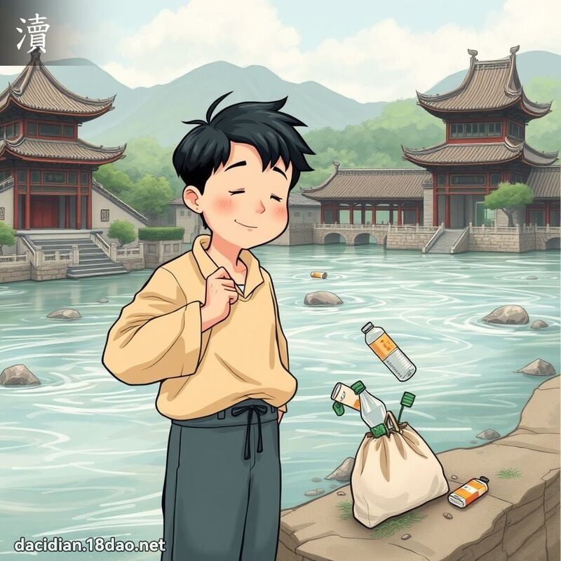 瀆 - 国语大辞典配图