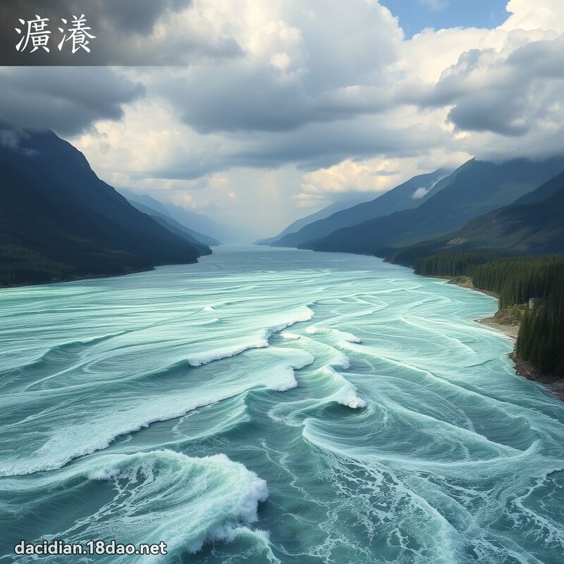 瀇瀁 - 國語大辭典配圖