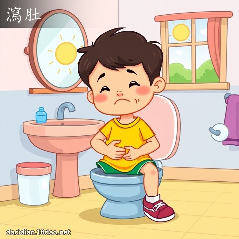瀉肚 - 國語大辭典配圖