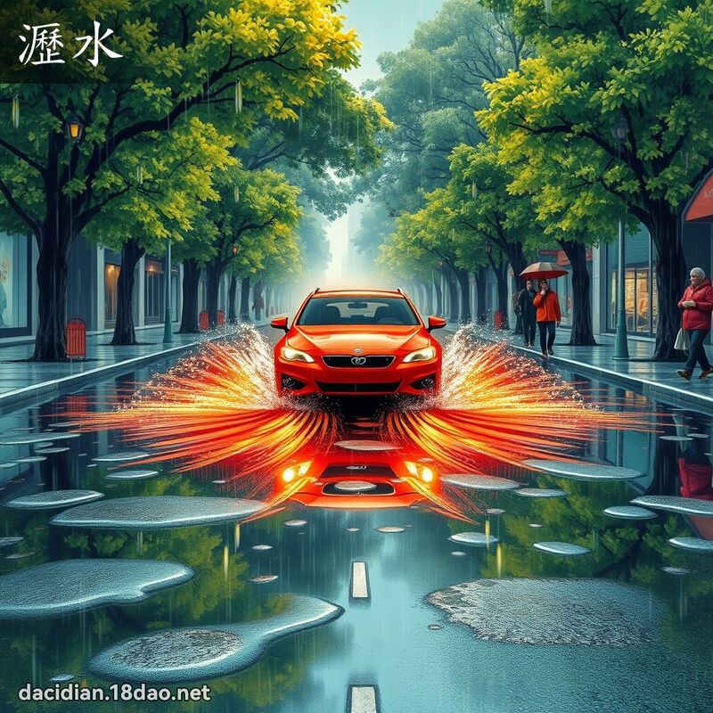 瀝水 - 國語大辭典配圖