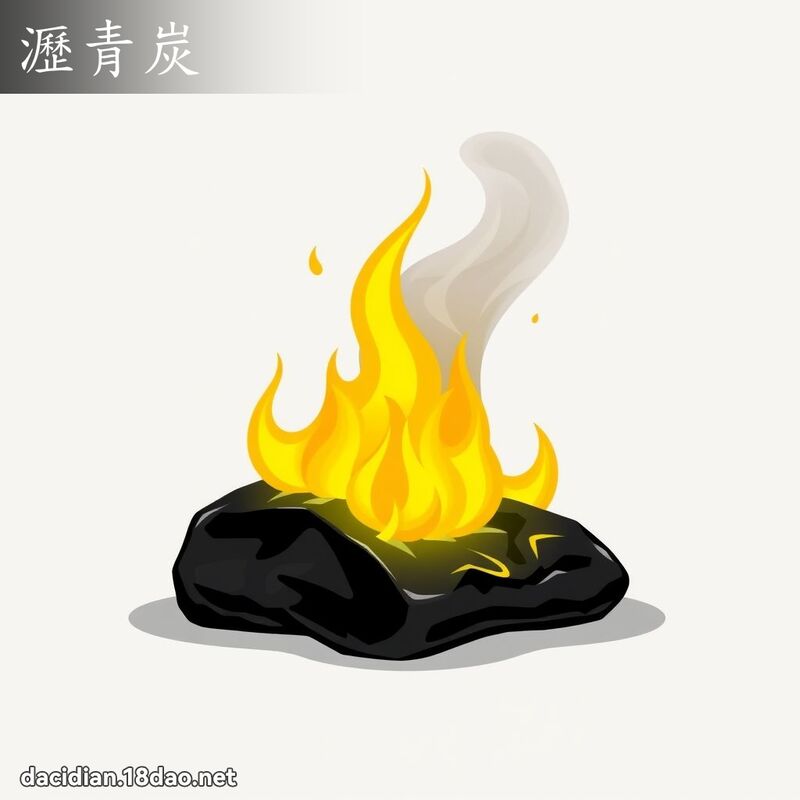 沥青炭 - 国语大辞典配图