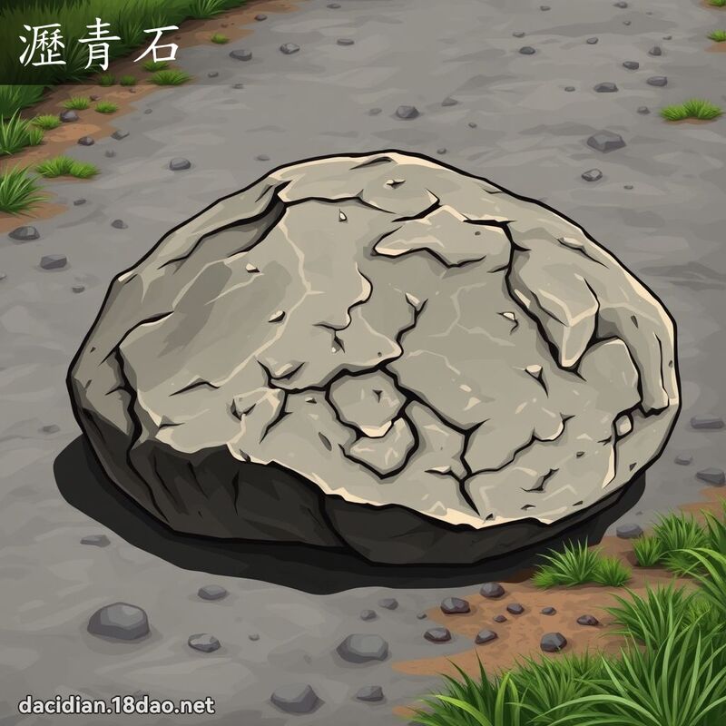 沥青石 - 国语大辞典配图