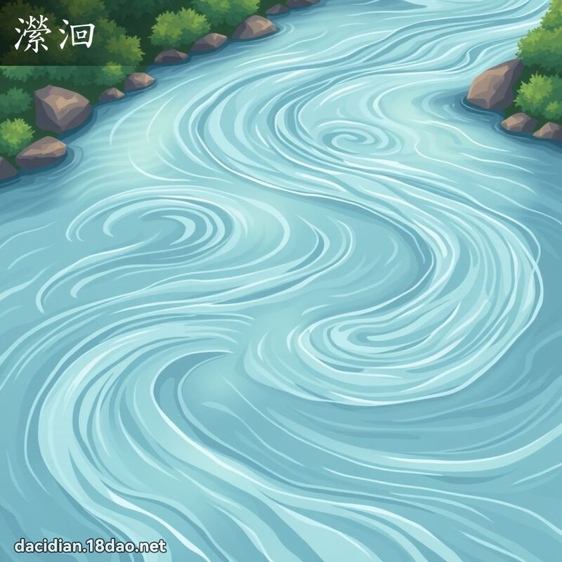 瀠洄 - 国语大辞典配图