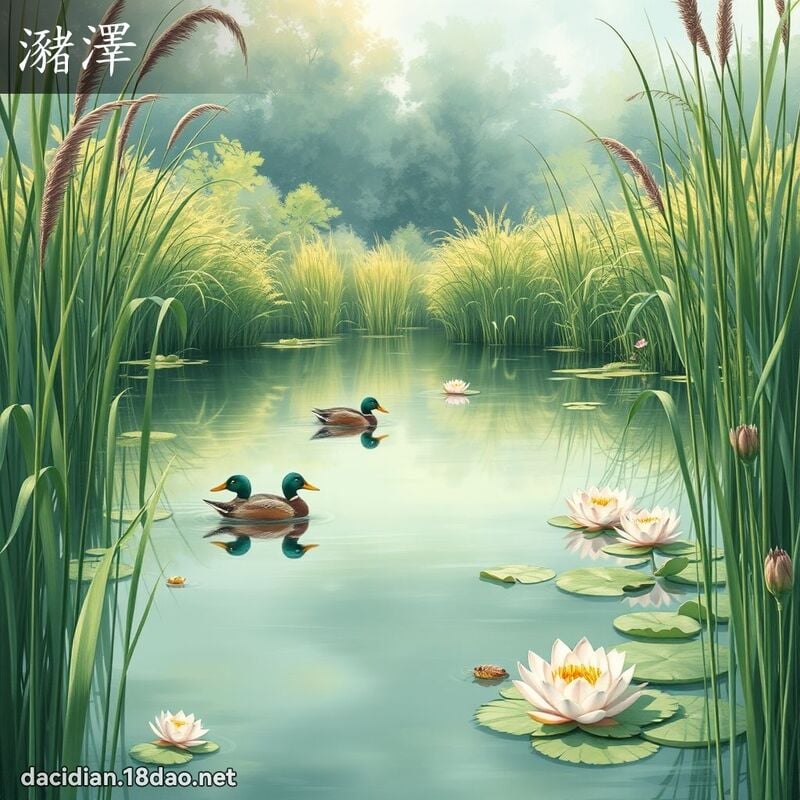 瀦澤 - 國語大辭典配圖
