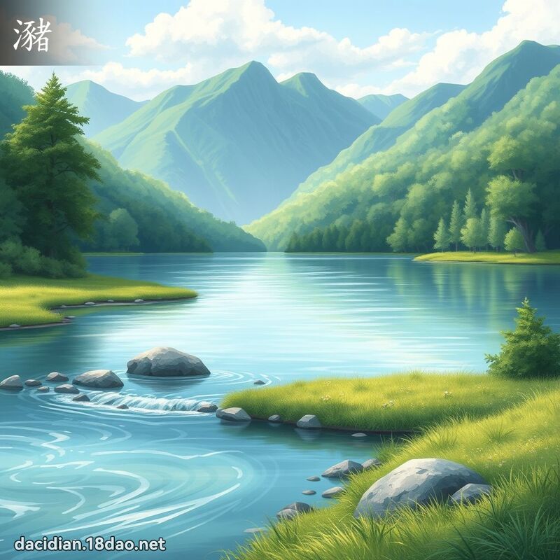 瀦 - 國語大辭典配圖