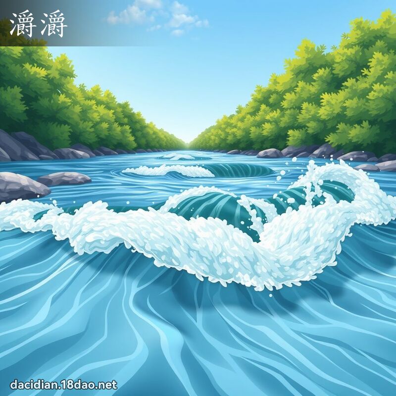 灂灂 - 国语大辞典配图