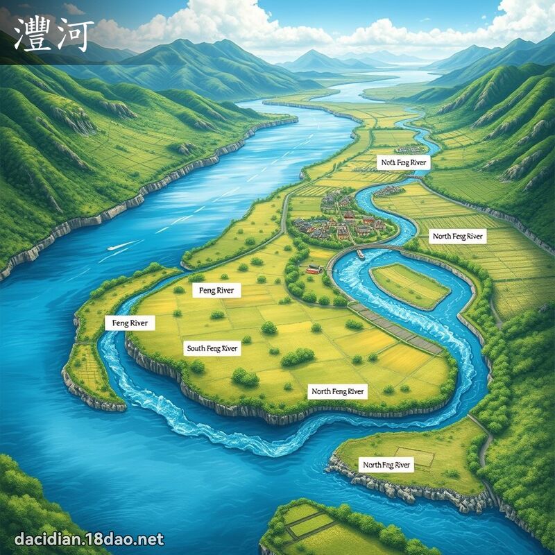 灃河 - 国语大辞典配图