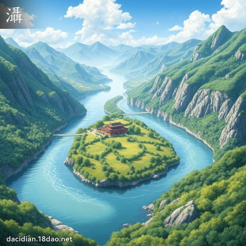 灄 - 國語大辭典配圖