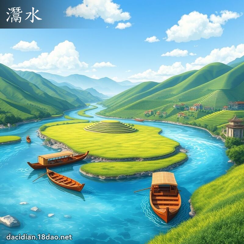 灊水 - 國語大辭典配圖
