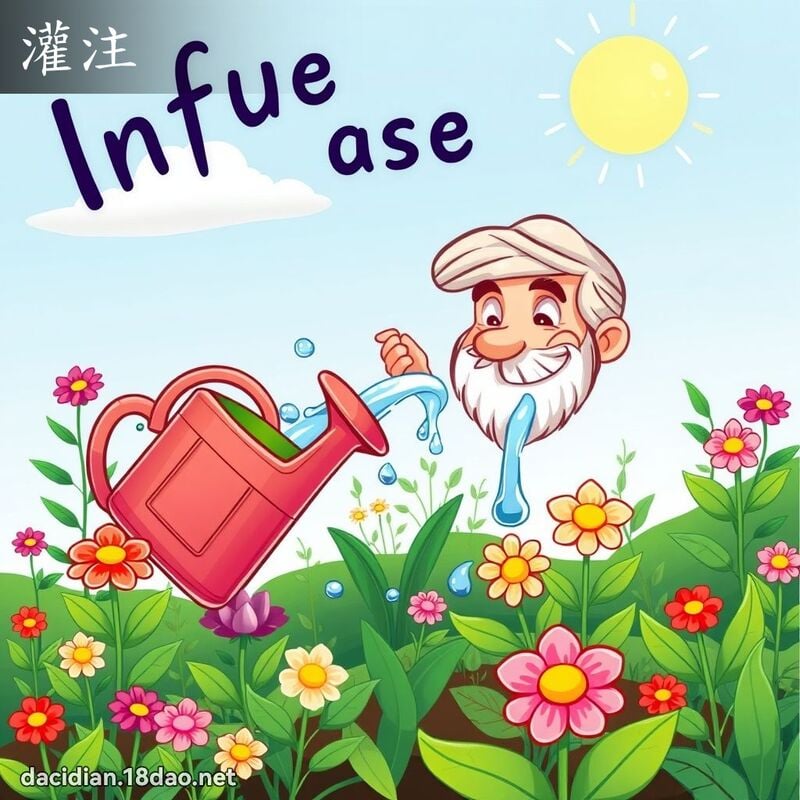 灌注 - 國語大辭典配圖