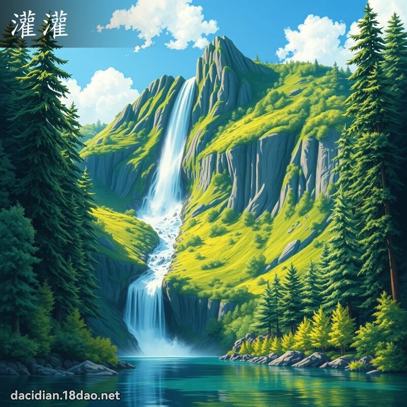 灌灌 - 國語大辭典配圖