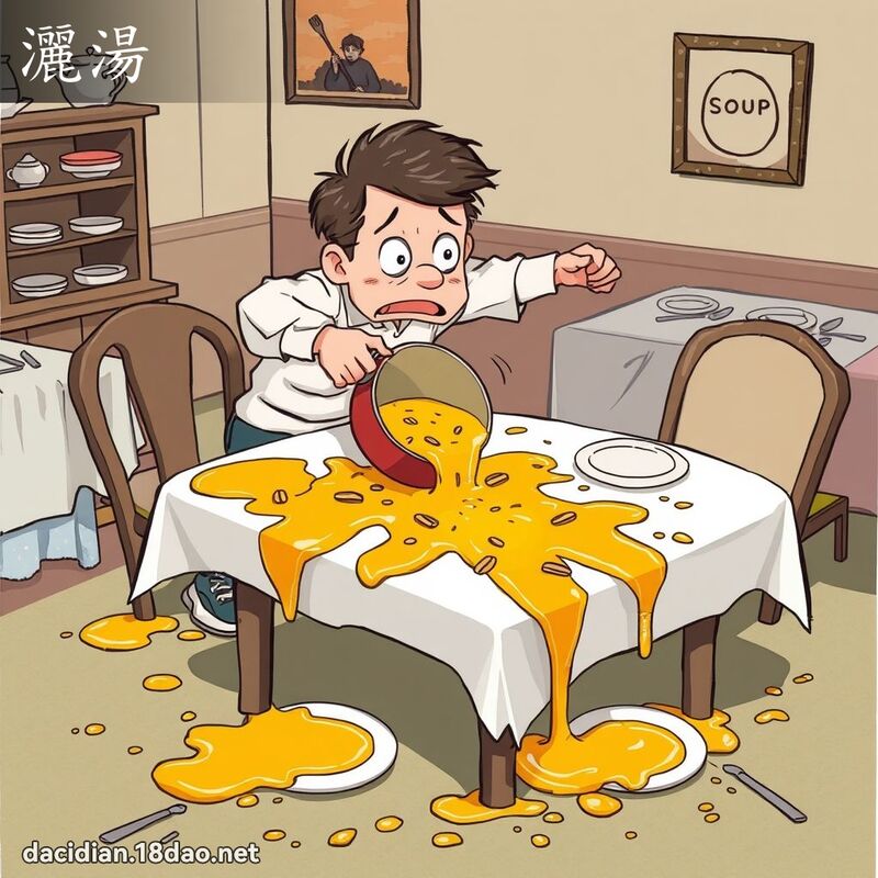 灑湯 - 國語大辭典配圖
