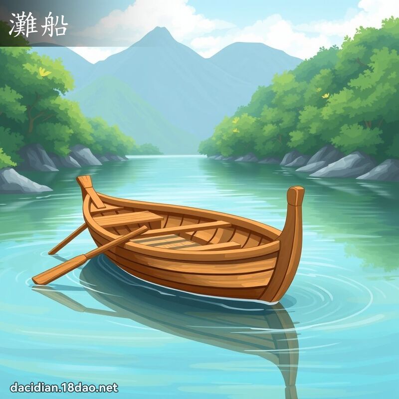 滩船 - 国语大辞典配图
