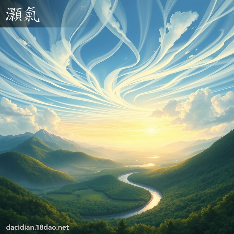 灝气 - 国语大辞典配图