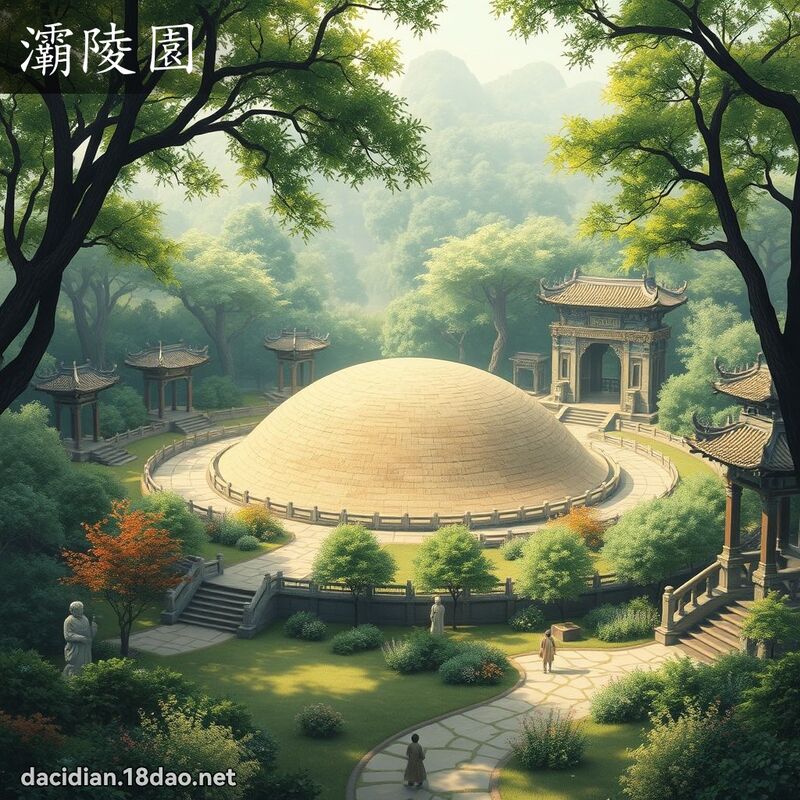 灞陵园 - 国语大辞典配图