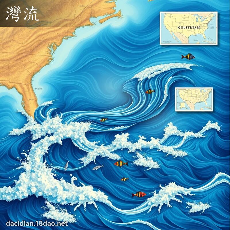 湾流 - 国语大辞典配图