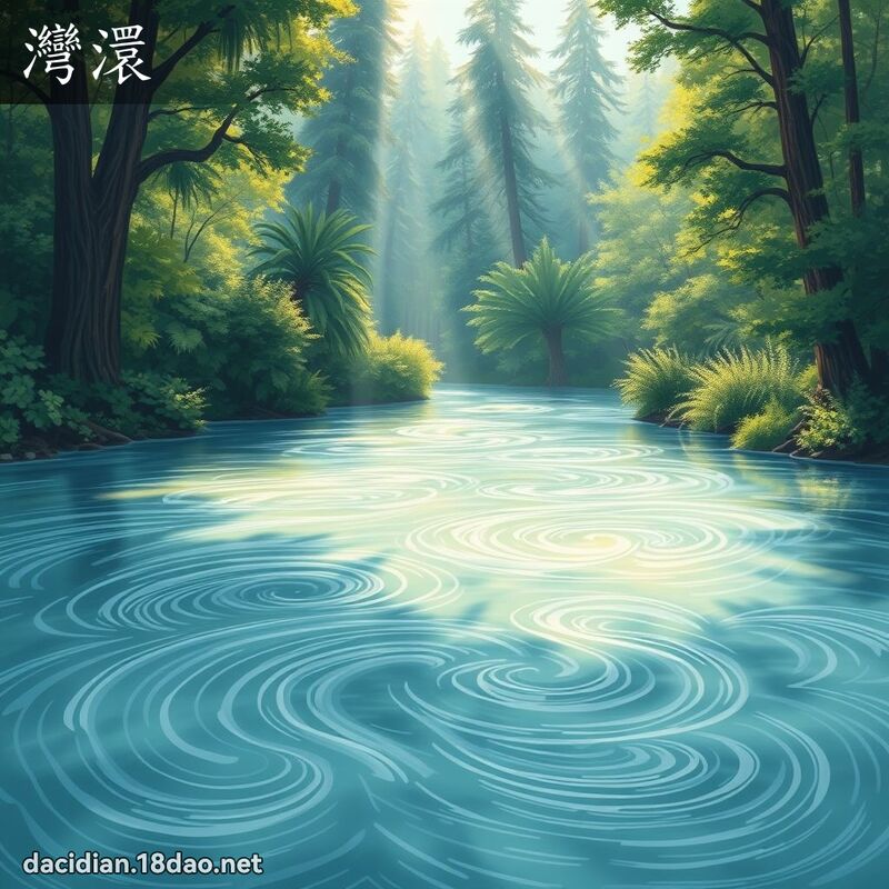 灣澴 - 國語大辭典配圖