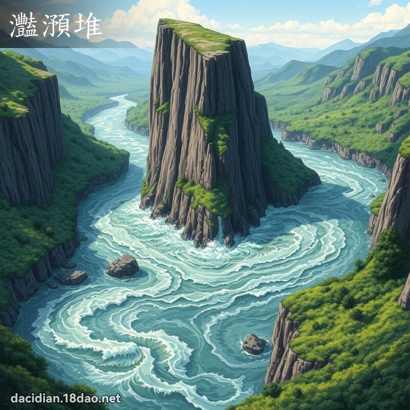 灩澦堆 - 國語大辭典配圖