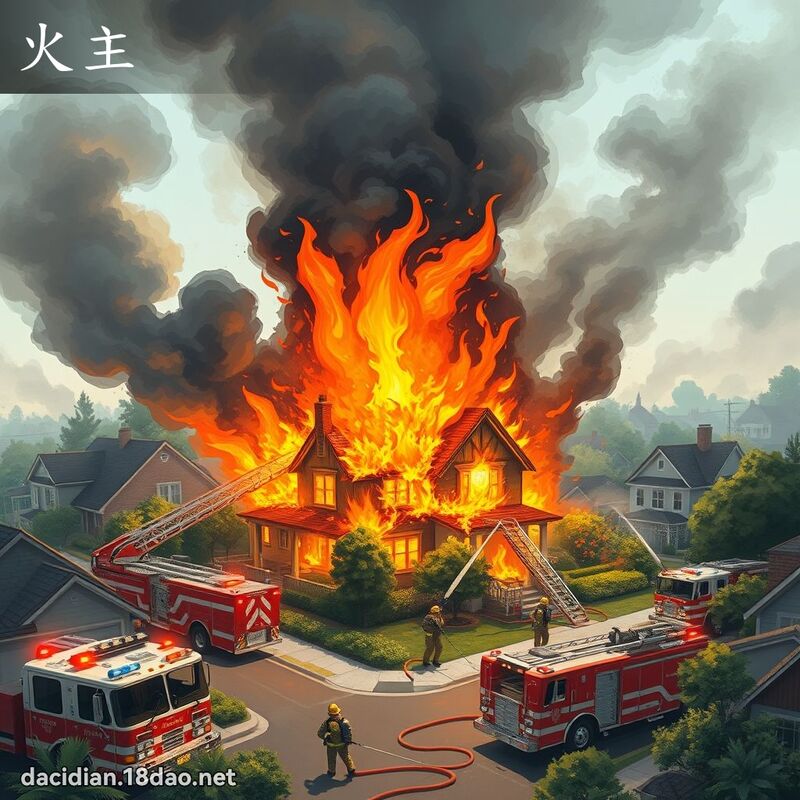 火主 - 國語大辭典配圖