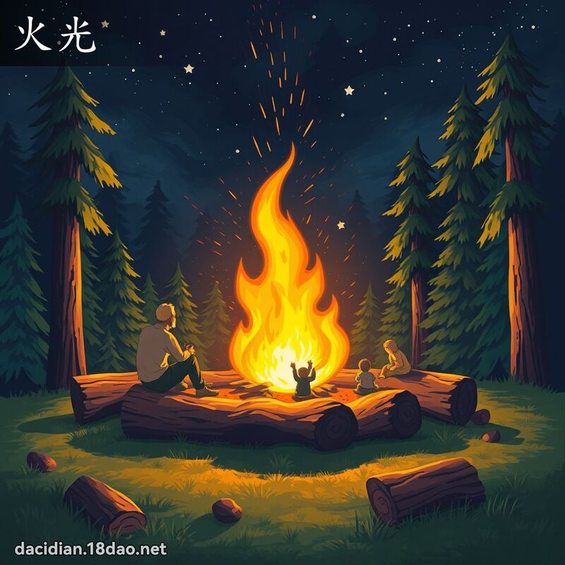 火光 - 国语大辞典配图