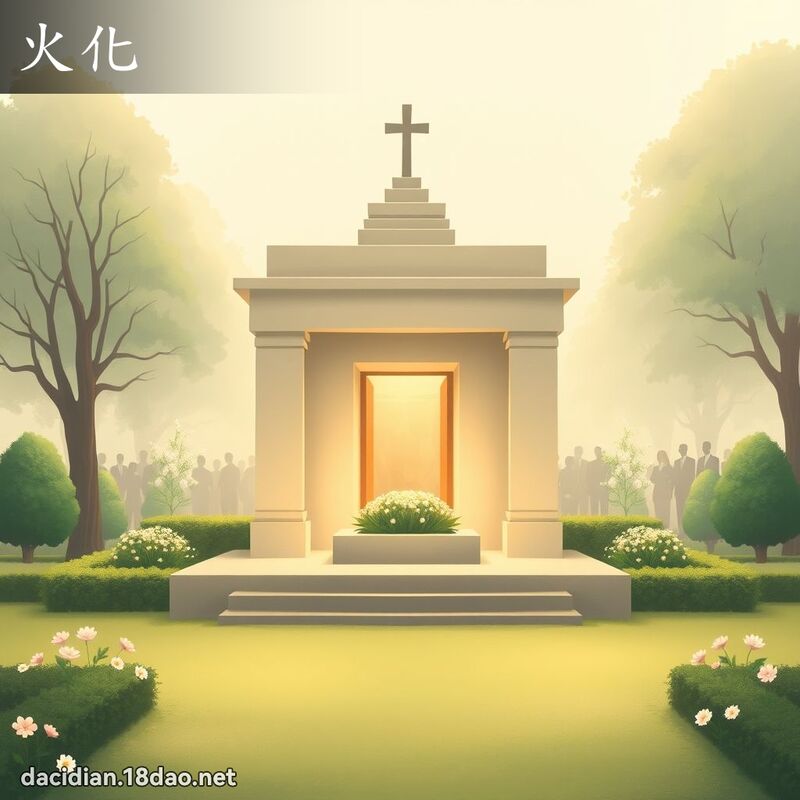 火化 - 國語大辭典配圖