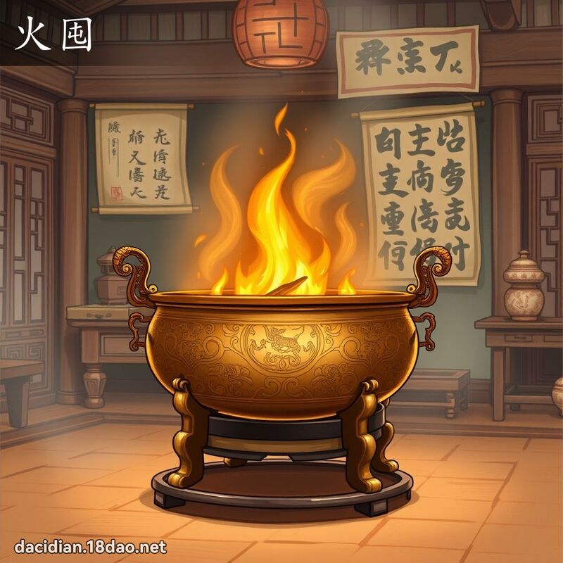 火囤 - 國語大辭典配圖