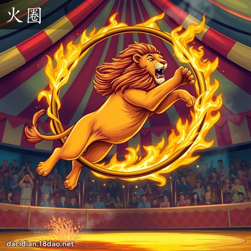 火圈 - 国语大辞典配图