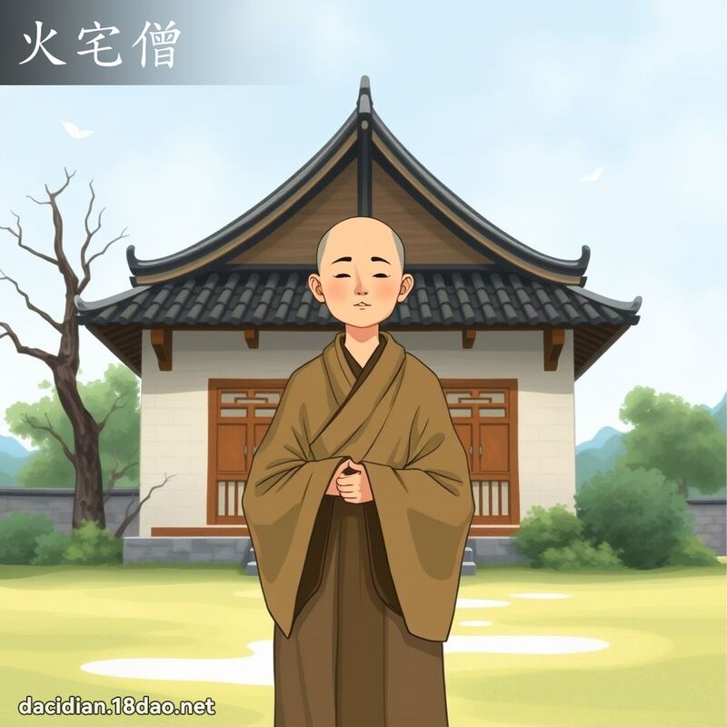 火宅僧 - 国语大辞典配图