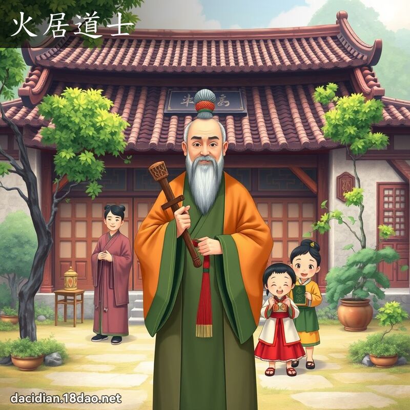 火居道士 - 国语大辞典配图