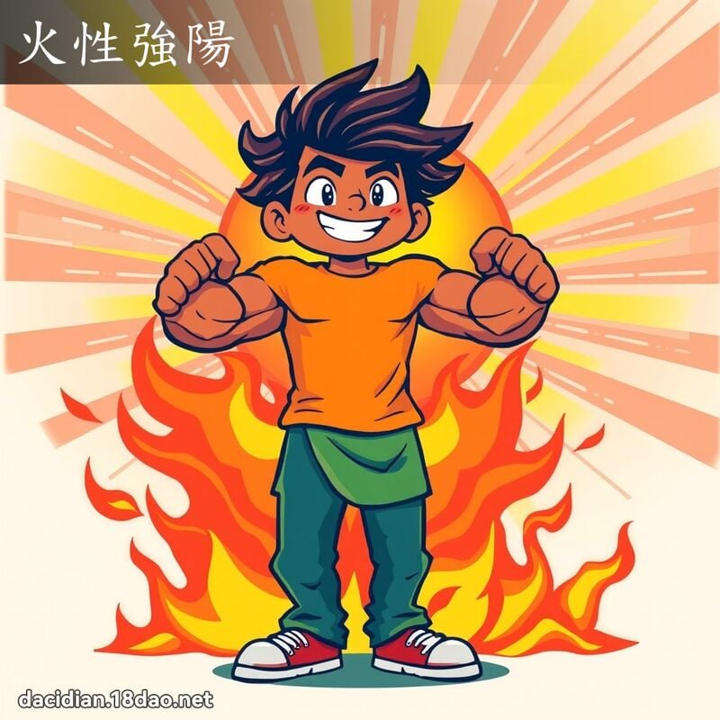 火性强阳 - 国语大辞典配图