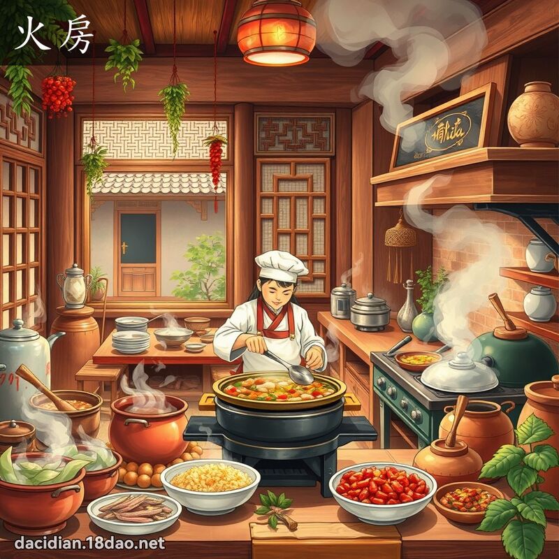 火房 - 國語大辭典配圖