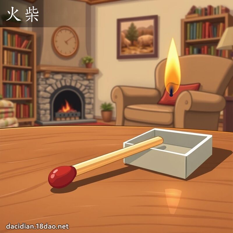 火柴 - 國語大辭典配圖
