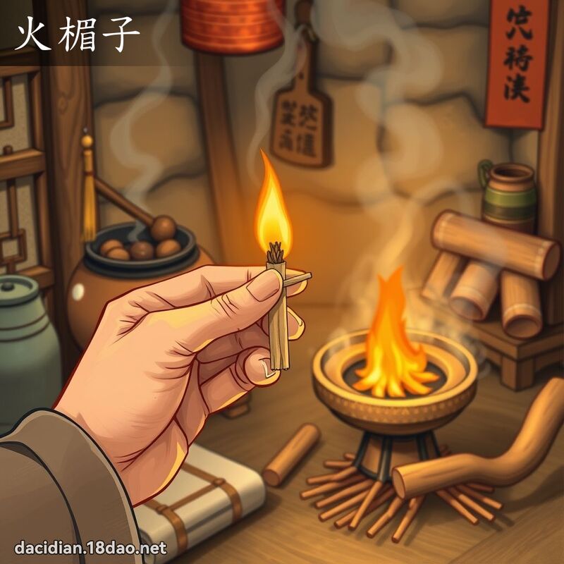 火楣子 - 國語大辭典配圖