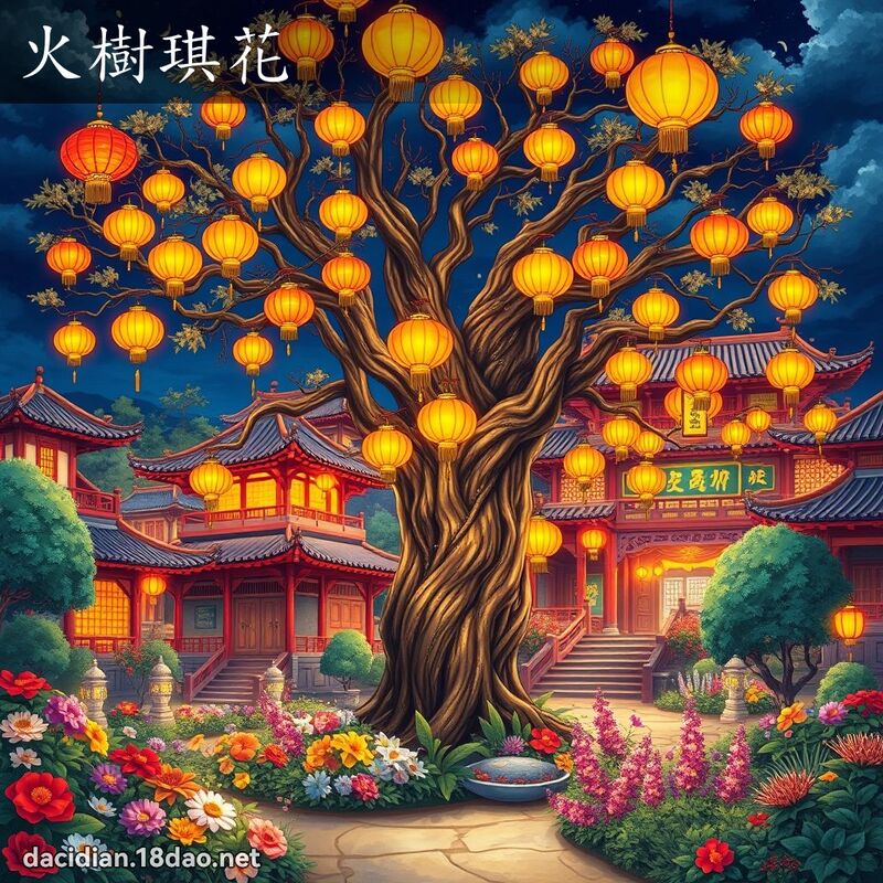 火树琪花 - 国语大辞典配图