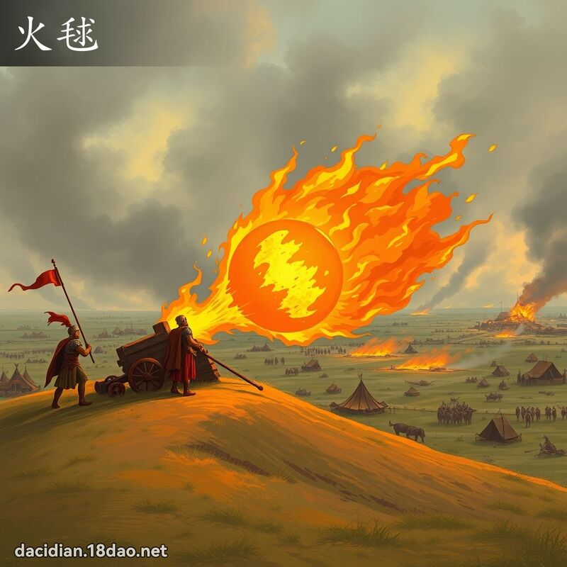 火毬 - 國語大辭典配圖