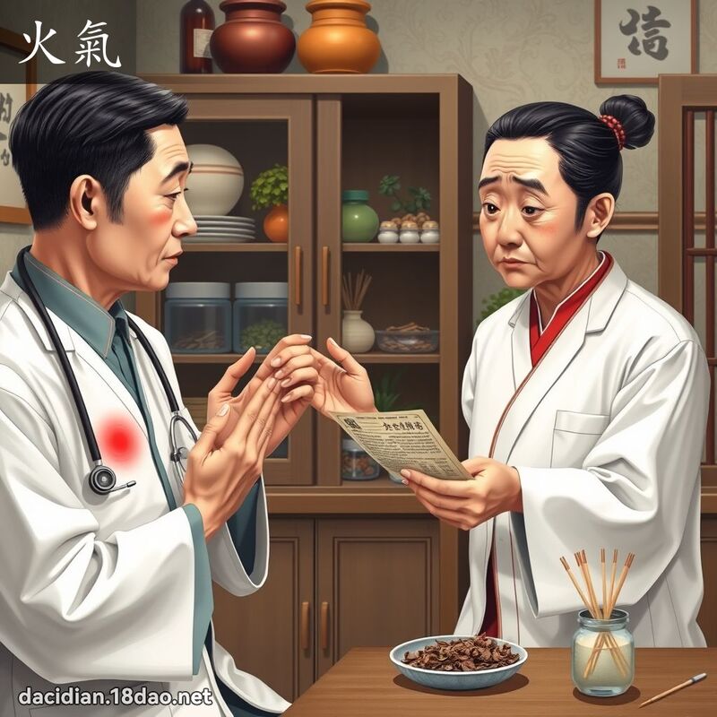 火气 - 国语大辞典配图