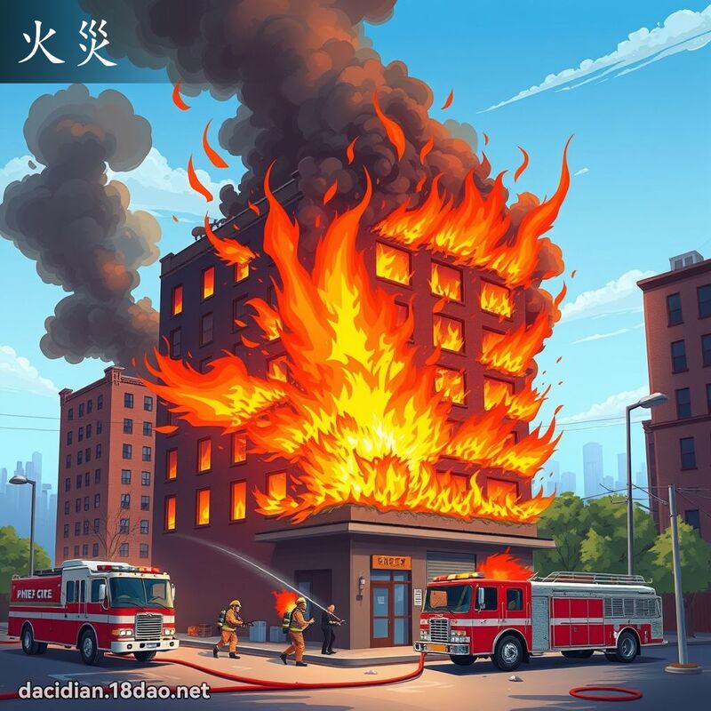 火災 - 國語大辭典配圖