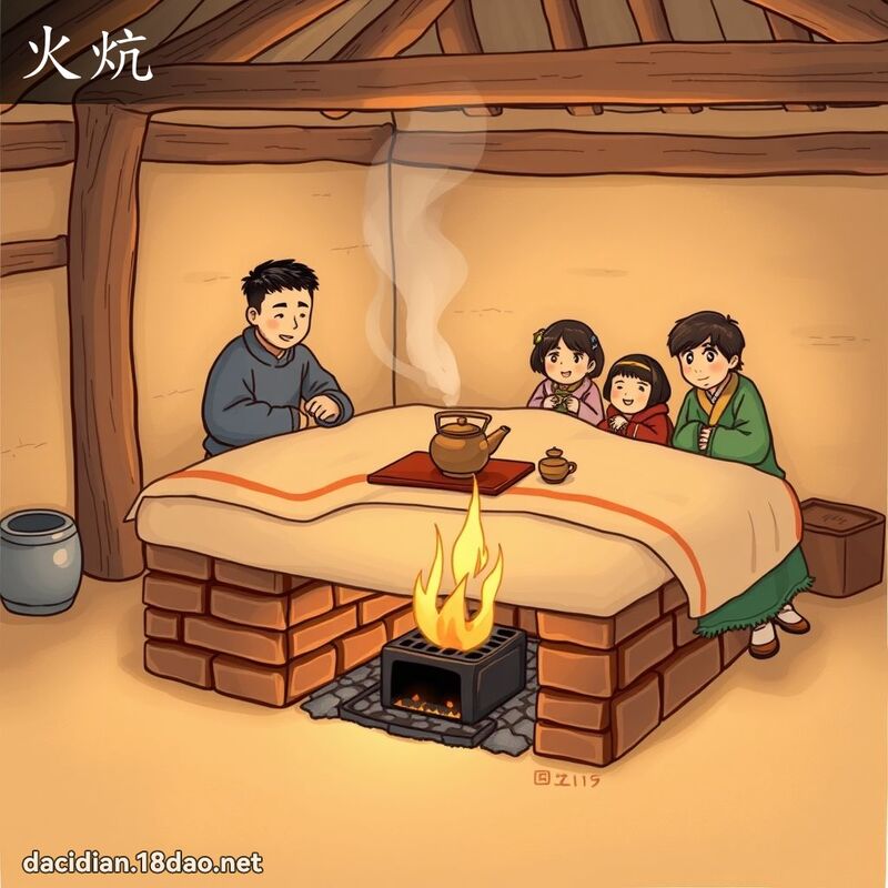 火炕 - 国语大辞典配图