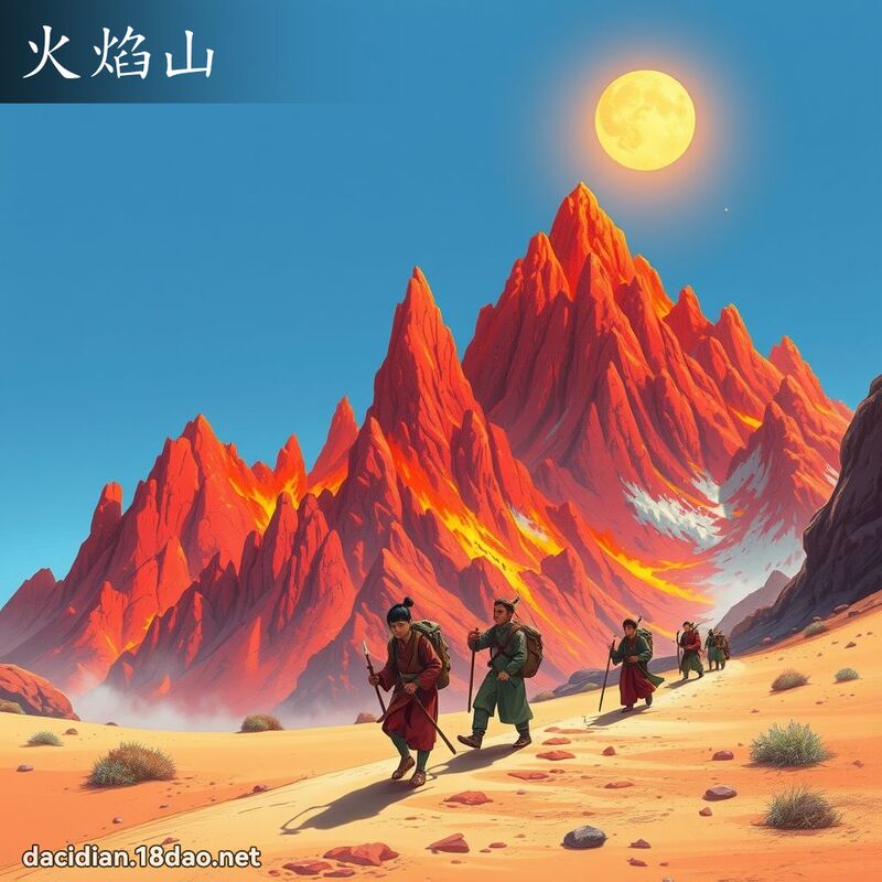 火焰山 - 国语大辞典配图