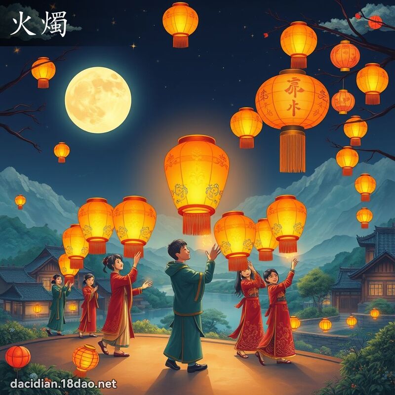 火烛 - 国语大辞典配图
