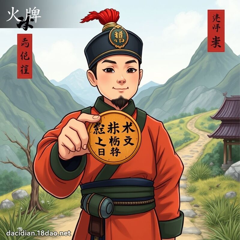 火牌 - 国语大辞典配图