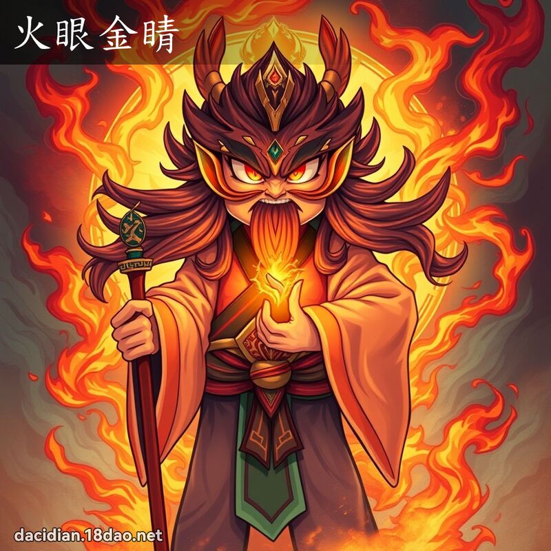 火眼金睛 - 國語大辭典配圖