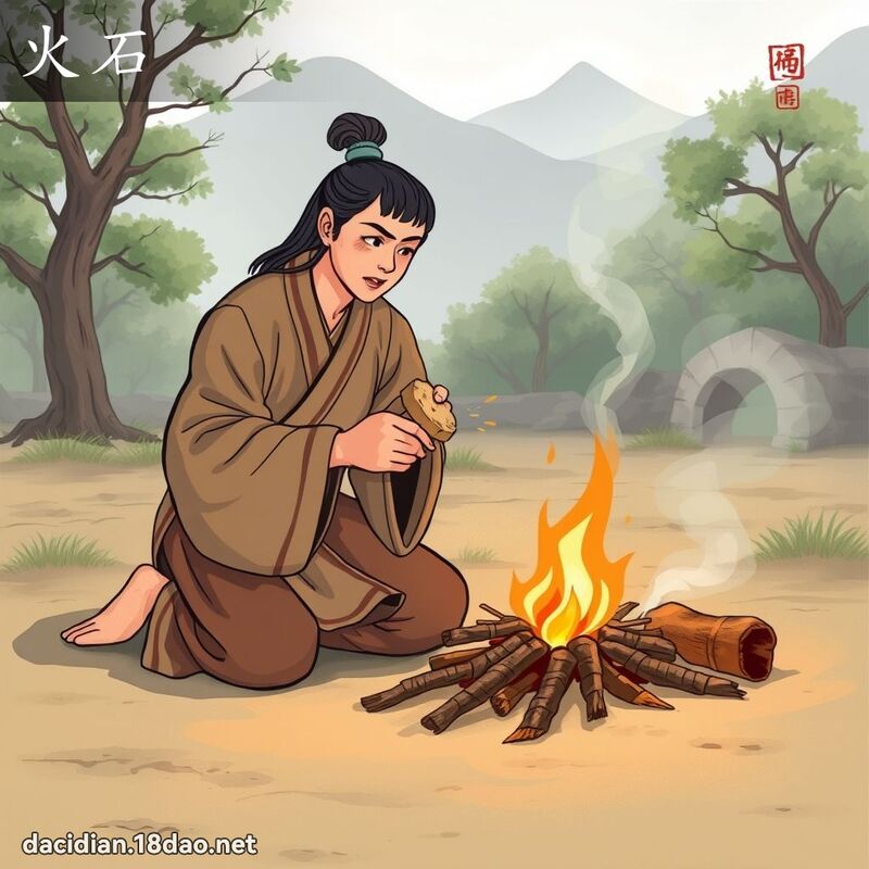 火石 - 国语大辞典配图