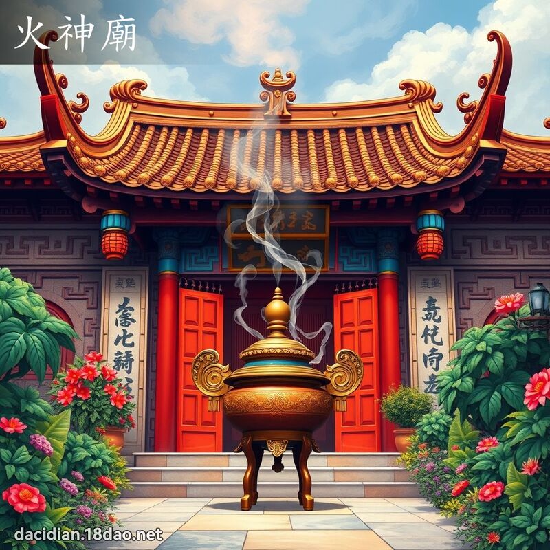 火神廟 - 國語大辭典配圖
