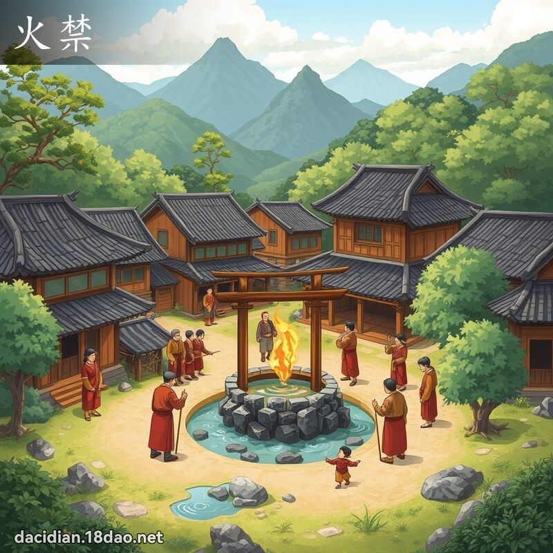 火禁 - 國語大辭典配圖