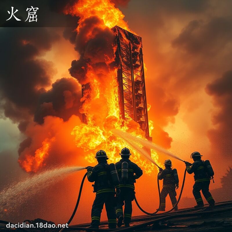 火窟 - 國語大辭典配圖