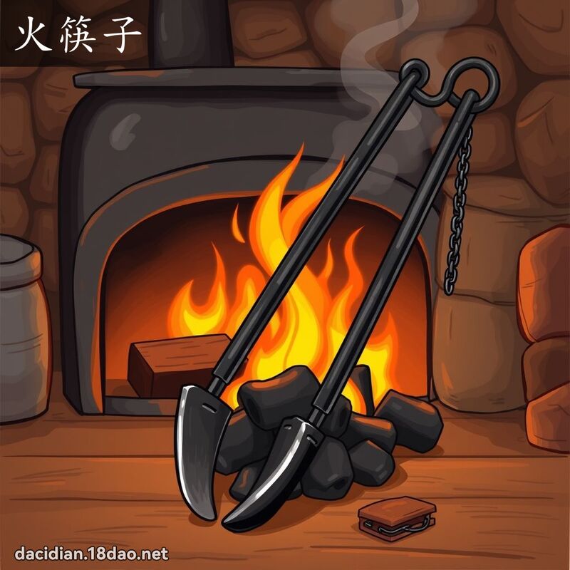 火筷子 - 國語大辭典配圖