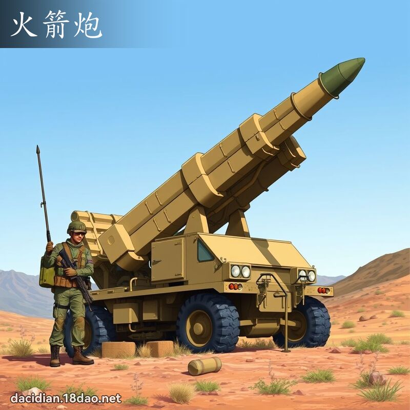 火箭炮 - 国语大辞典配图